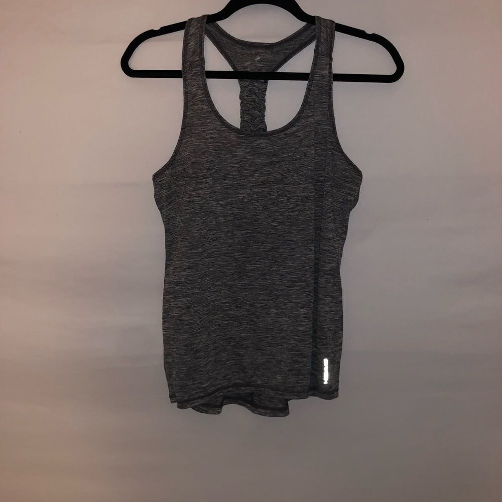 Grey Athletic Tank Top - Picture 2 of 8